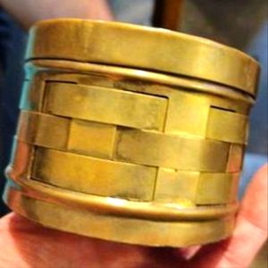 Vintage Brass Trinket Holder